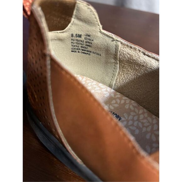 JBU by jambu Lena loafer whiskey Nu buck slip on size 8.5 - Picture 7 of 8